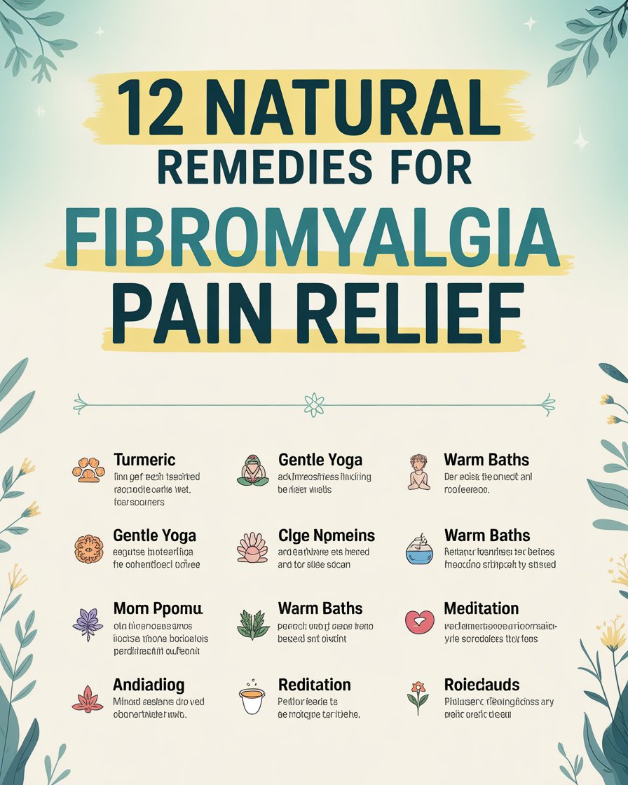 12 Natural Remedies for Fibromyalgia Pain Relief