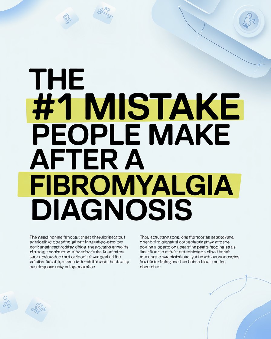 The #1 Mistake People Make After a Fibromyalgia Diagnosis