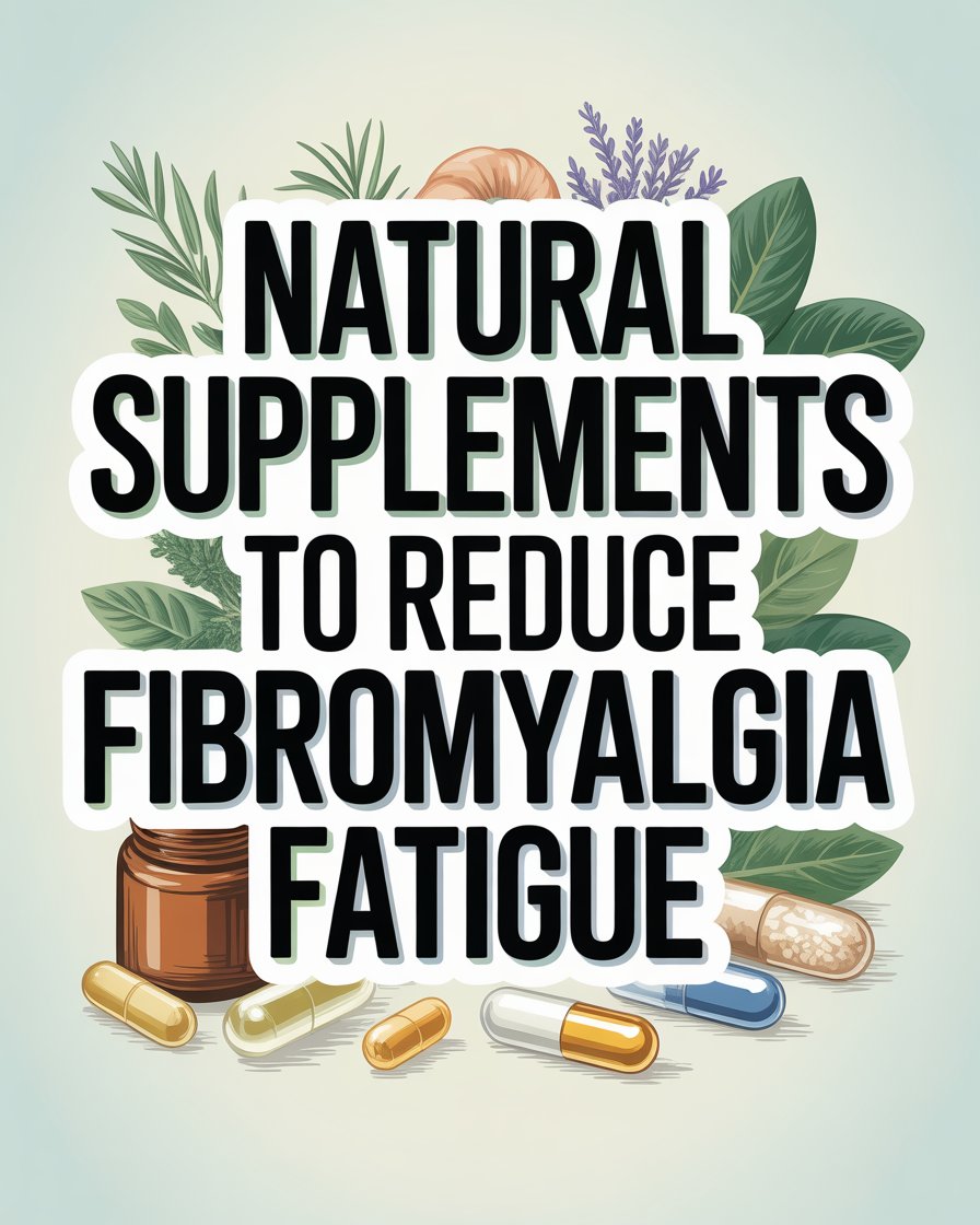 Natural Supplements to Reduce Fibromyalgia Fatigue