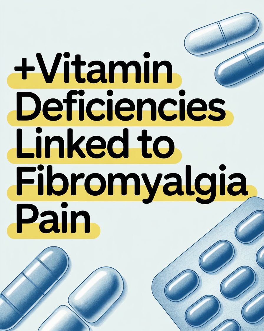 Vitamin Deficiencies Linked to Fibromyalgia Pain