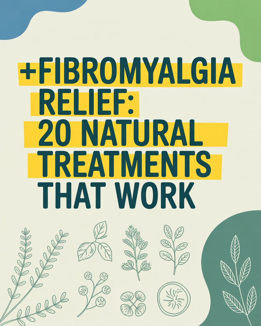 Fibromyalgia Relief: 20 Natural Treatments That Work