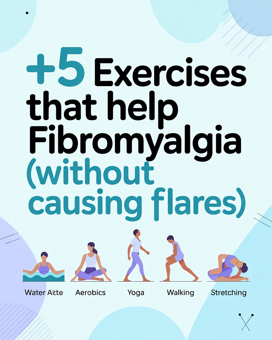 5 Exercises That Help Fibromyalgia (Without Causing Flares)