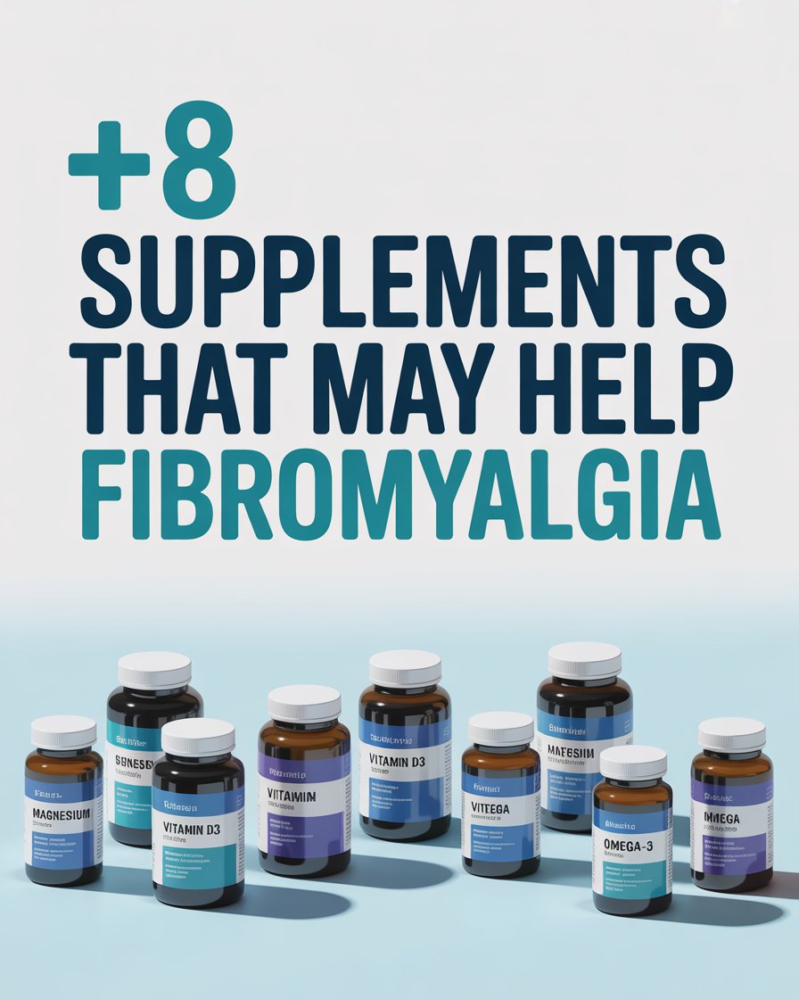 8 Supplements That May Help Fibromyalgia