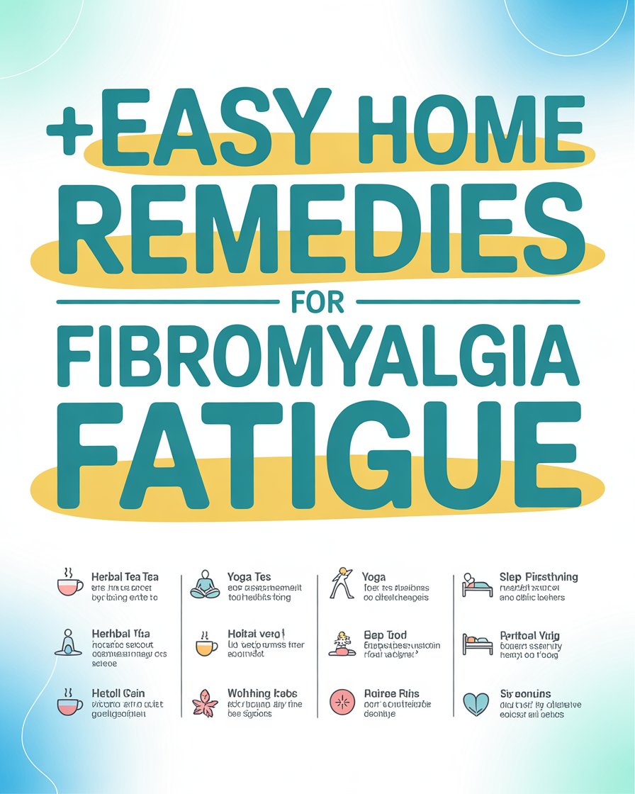 Easy Home Remedies for Fibromyalgia Fatigue