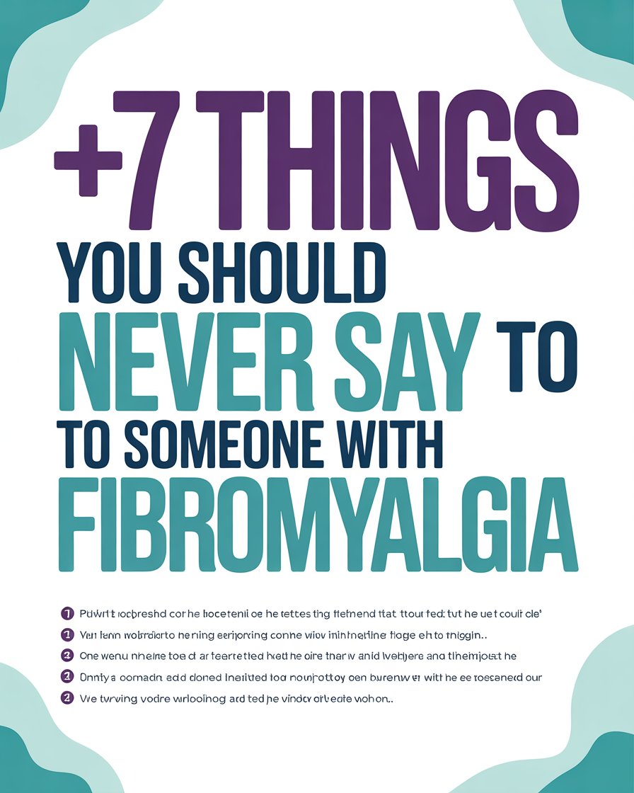 7 Things You Should Never Say to Someone With Fibromyalgia