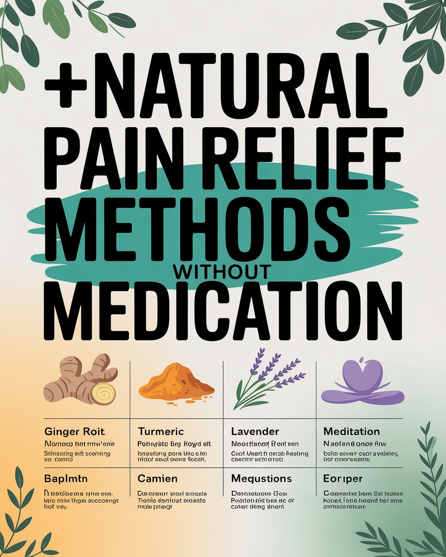 Natural Pain Relief Methods Without Medication