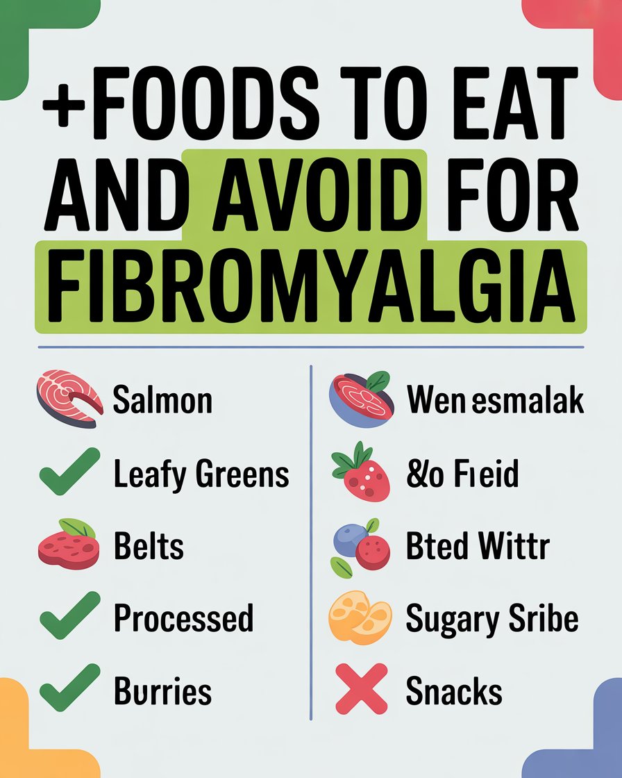 Foods to Eat and Avoid for Fibromyalgia