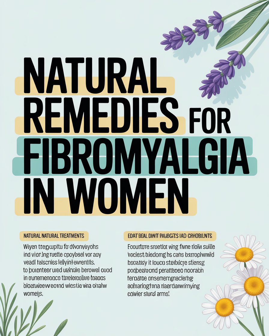 Natural Remedies for Fibromyalgia in Women