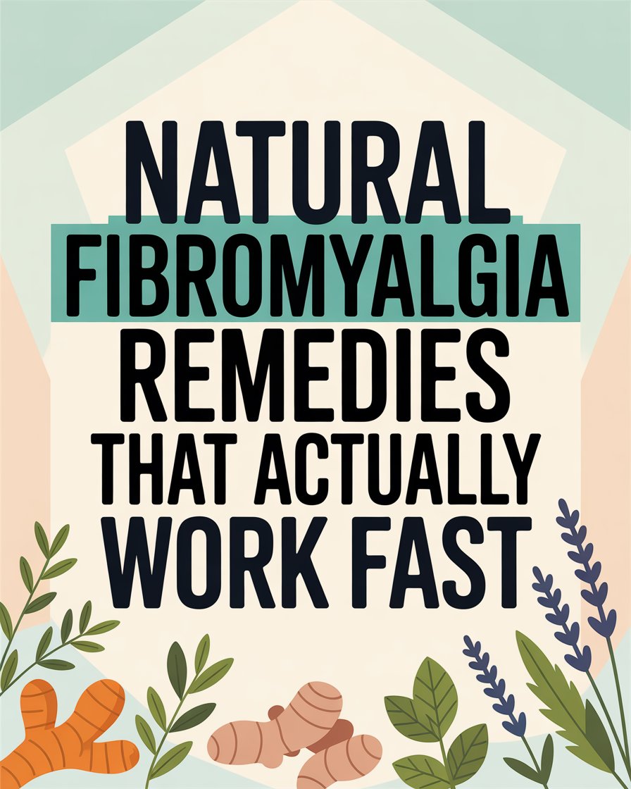 Natural Fibromyalgia Remedies That Actually Work Fast
